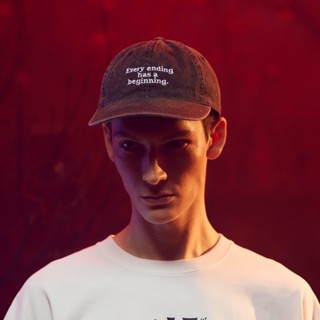 FILTER017® X Stranger Things X Jun Oson 標語 水洗 棒球帽