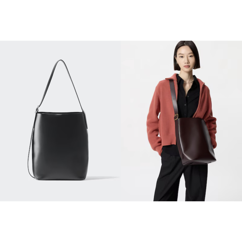 UNIQLO 2WAY可調式側背斜背包  日本代購直郵