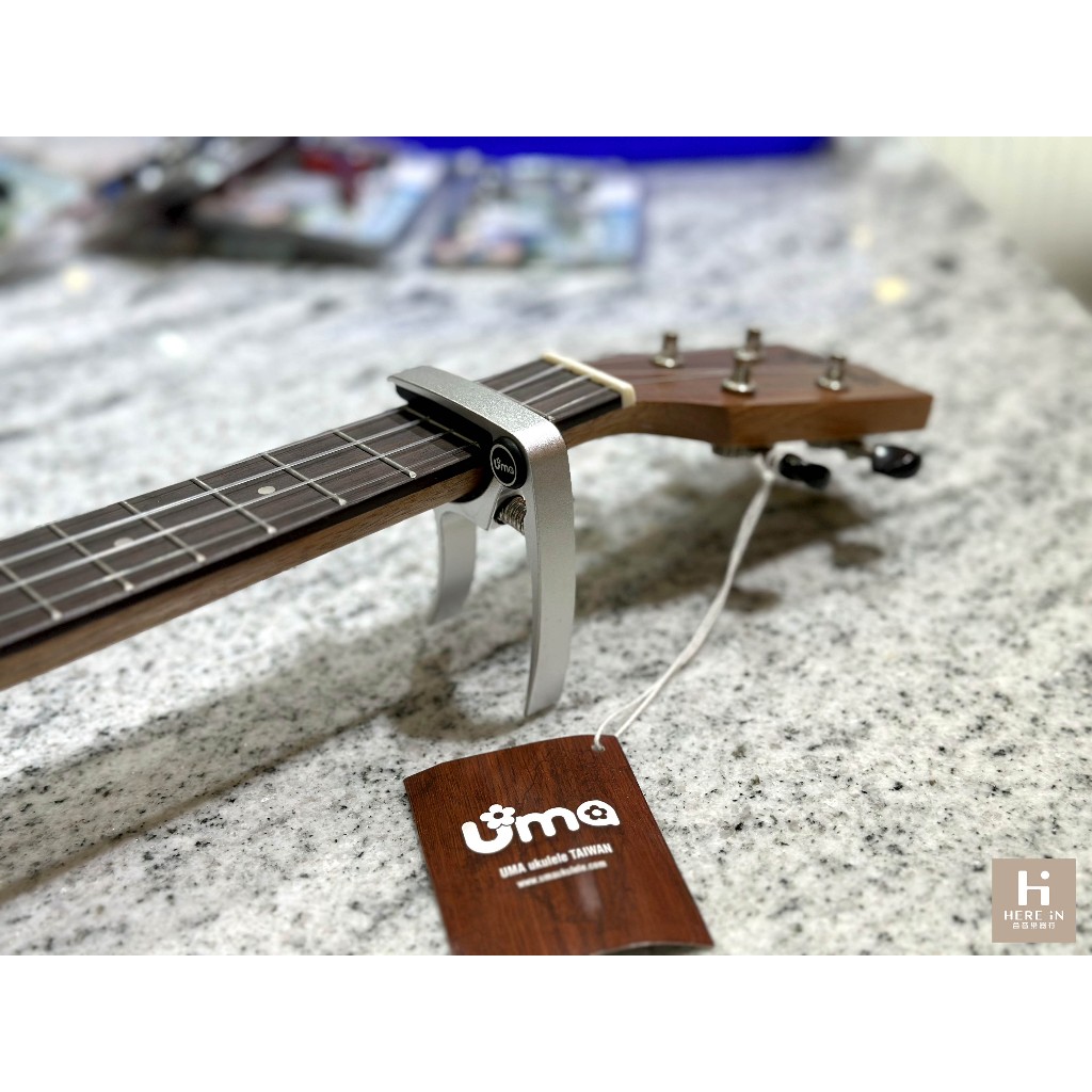 ▶合音樂器行◀ 全新 Uma UC-3 烏克麗麗 移調夾 capo 烏克配件 Ukulele 轉調夾 紅 黑 銀色