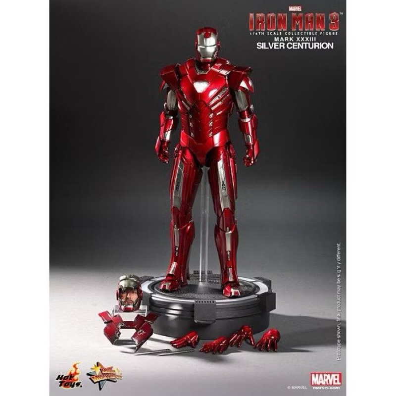 ⭕️24H出貨⭕️Hot Toys MMS213 鋼鐵人 1/6 銀色百夫長 馬克33 非 MMS248 MMS618