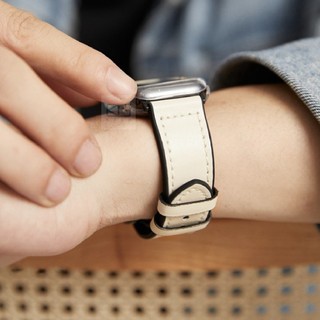 真皮皮革🚀瘋馬紋真皮錶帶 適用 Apple Watch 11 10 9 SE3 皮革錶帶 真皮錶帶 42mm 46mm