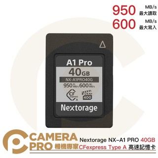 ◎相機專家◎ Nextorage NX-A1 PRO 40GB CFexpress Type A 高速記憶卡 公司貨