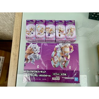 海賊王 one piece 航海王WCF 魯夫5檔尼卡SPECIAL 金屬色 日版金證 附海報