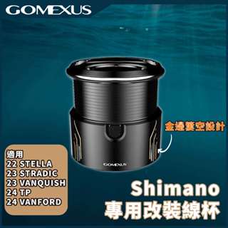 【獵漁人】Gomexus 紡車捲線器改裝線杯 shimano 3000型 改裝線杯