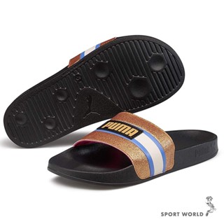 Puma 女鞋 拖鞋 Leadcat FTR 90s Pop 金【運動世界】37262401