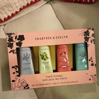 Crabtree瑰柏翠 護手霜聖誕新年禮盒 4條組25g/條美國正品
