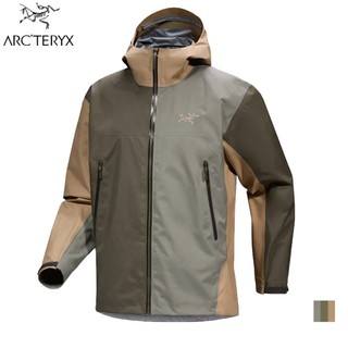【Arc'teryx 始祖鳥】男 Beta 防水外套 糧草綠/龍紋綠/帆布棕 GORE-TEX X000008584