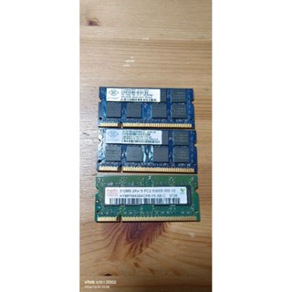 DDR2 667 1Gb RAM NB 筆電用 SDRAM 200-Pin 雙面顆粒