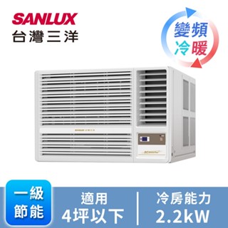臺灣三洋R32窗型變頻冷暖空調(右吹) SA-R22VHR3