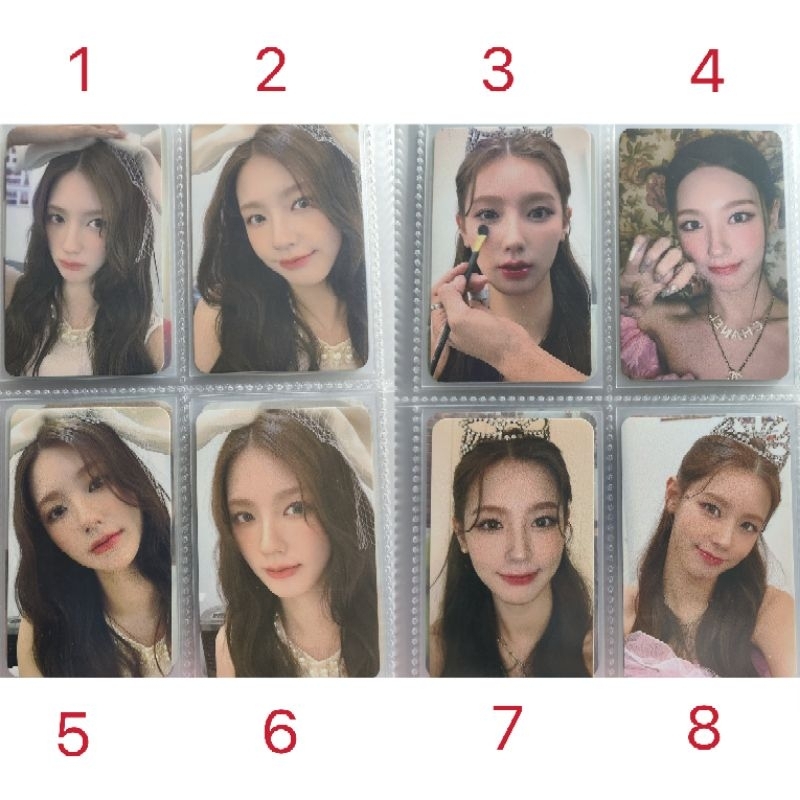 ✨(G)-idle 曹薇娟 Miyeon 麵  solo【MY】專輯 特典 婚紗 公主 龍鬚 小卡