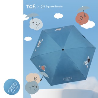 【方坊】TCF 大振豐洋傘聯名款 小閣樓 黑膠 防曬 抗UV 省力自動傘 雨傘 陽傘 自動傘