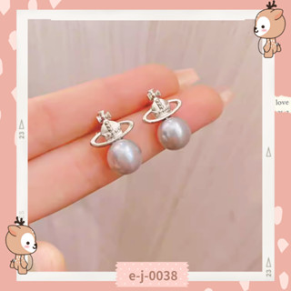 ◇美人珠寶盒◇臺灣現貨🚚 925銀針 時尚 星球 珍珠 耳環💎韓國