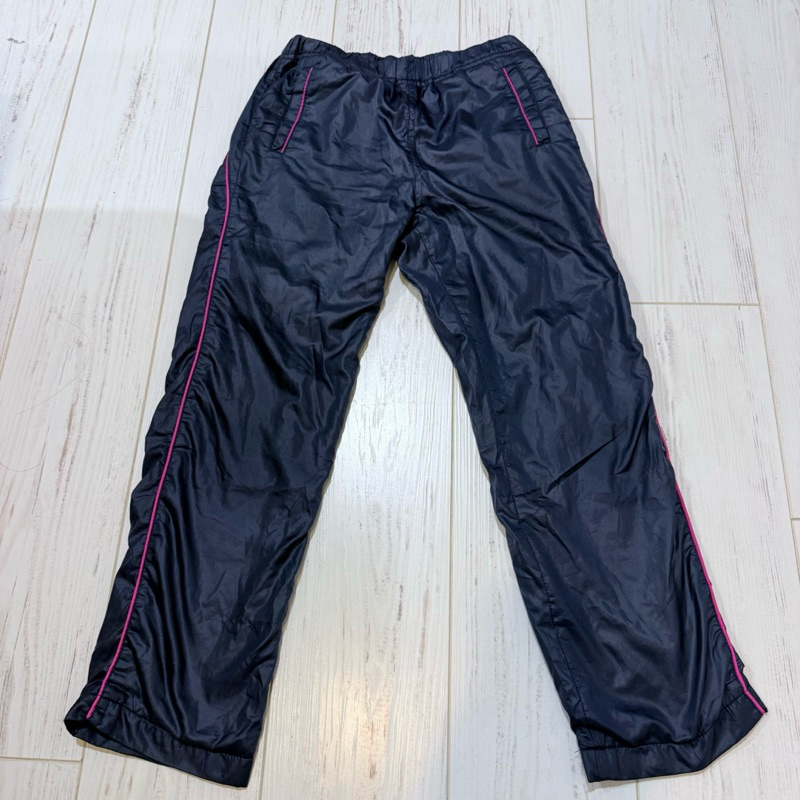 二手 uniqlo 刷毛 鋪棉 防風 保暖長褲 M號 120-135cm 兒童