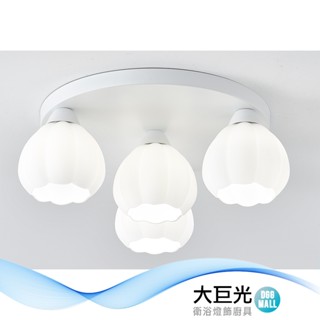 大巨光 現代風 e27x3+1 半吸頂燈(bm-50754)