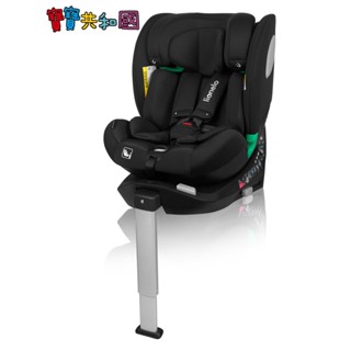 Lionelo Braam Air i-Size 0~12歲 長效瞬冷型 內建風扇 嬰幼童汽座 黑色 涼感 寶寶共和國