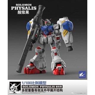 【翔鴻模型】現貨 酸漿果 所羅門模玩 1/100 GP02A 鋼彈試作2號機 多層結構外甲展開 組裝模型