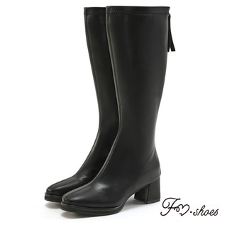 FM SHOES 美腿瘦瘦長靴 黑《限宅配》