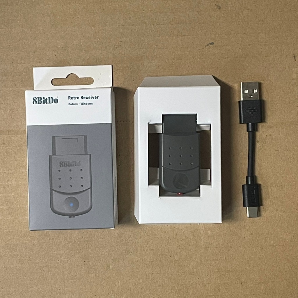 八位堂 8Bitdo USB PS1 土星 接收器 藍芽 手把 轉接器 支援 NS PS5 PS4 XBOX 手把
