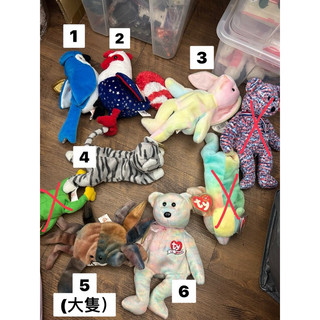 Ty Beanie Babies 玩偶 絨毛娃娃