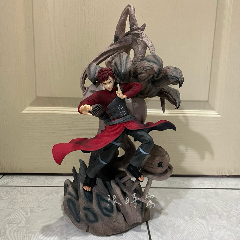 火影忍者 45cm 沙暴我愛羅 我愛羅 小屋砂尾獸人柱力之守鶴五代風影GK模型手辦公仔生日萬聖節聖誕節兒童節新年禮物