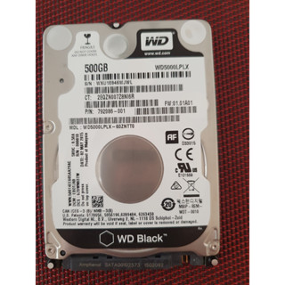 WD 500GB 2.5吋硬碟 (WD5000LPLX 黑標 7mm)