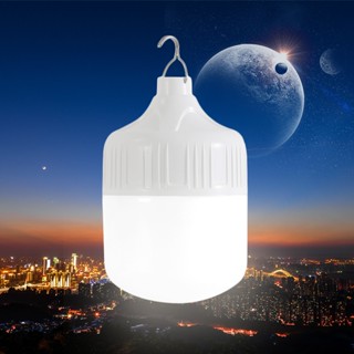LED充電露營燈100W USB帳篷燈 露營掛燈 露營照明燈 露營燈泡 掛燈 應急燈 照明燈【EG536】普特汽車精品