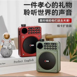 💩💩琅韻C65小蜜蜂擴音喇叭 USB插卡音箱 TF插卡收音機 FM老人收音機 小巧好攜帶 送插頭