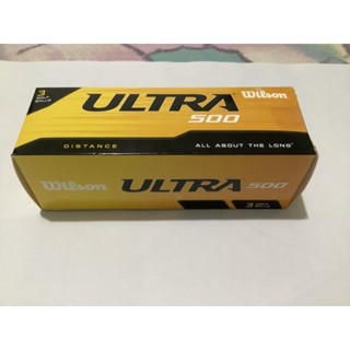 全新品 Wilson Ultra 500高爾夫球 Golf wilson威爾森名牌高爾夫球 三顆一組