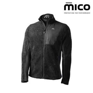 MICO 男 THERMO 胸前口袋保暖絨毛立領外套 MA0630 【007黑色】
