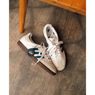 藍田吉米 - 代購 adidas originals SAMBA OG 雲白綠 德訓鞋 IG1963
