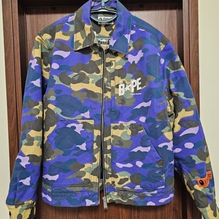 BAPE 聯名 HERON PRESTON牛仔外套 S號 9.99成新
