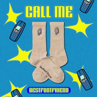 (Wings Select) BEST FOOT FRIEND BFF Call me 襪子 機能 沙色 球鞋 搭配