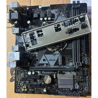 華碩主機板B365M-K支援Intel® Core 8、9代1151位CPU 二手良品、約八成新