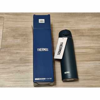 膳魔師 (THERMOS) 保溫 真空隔熱便攜保溫杯 500ml 深海軍藍 一鍵開啟式 不鏽鋼 JOF-500 DNVY
