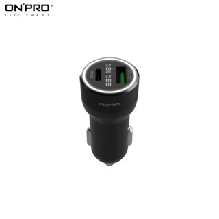 ONPRO GT-P51AC 雙模式快充 PD51W PD33W+QC3.0 18W 超急速車用快充