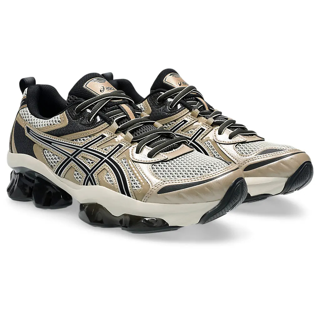 Asics Gel-Quantum Kinetic 運動休閒鞋 復古 男鞋 卡其黑色 1203A270-203