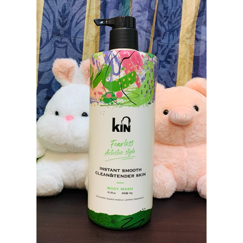 ✨現貨✨ kin瞬滑淨嫩療癒香氛沐浴乳1000ml 卡碧絲沐浴露