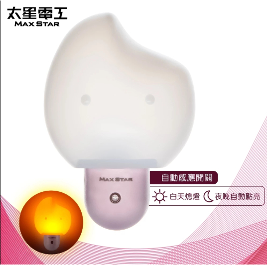 太星電工 光之寶LED精靈自動小夜燈 自動感應 ZG802
