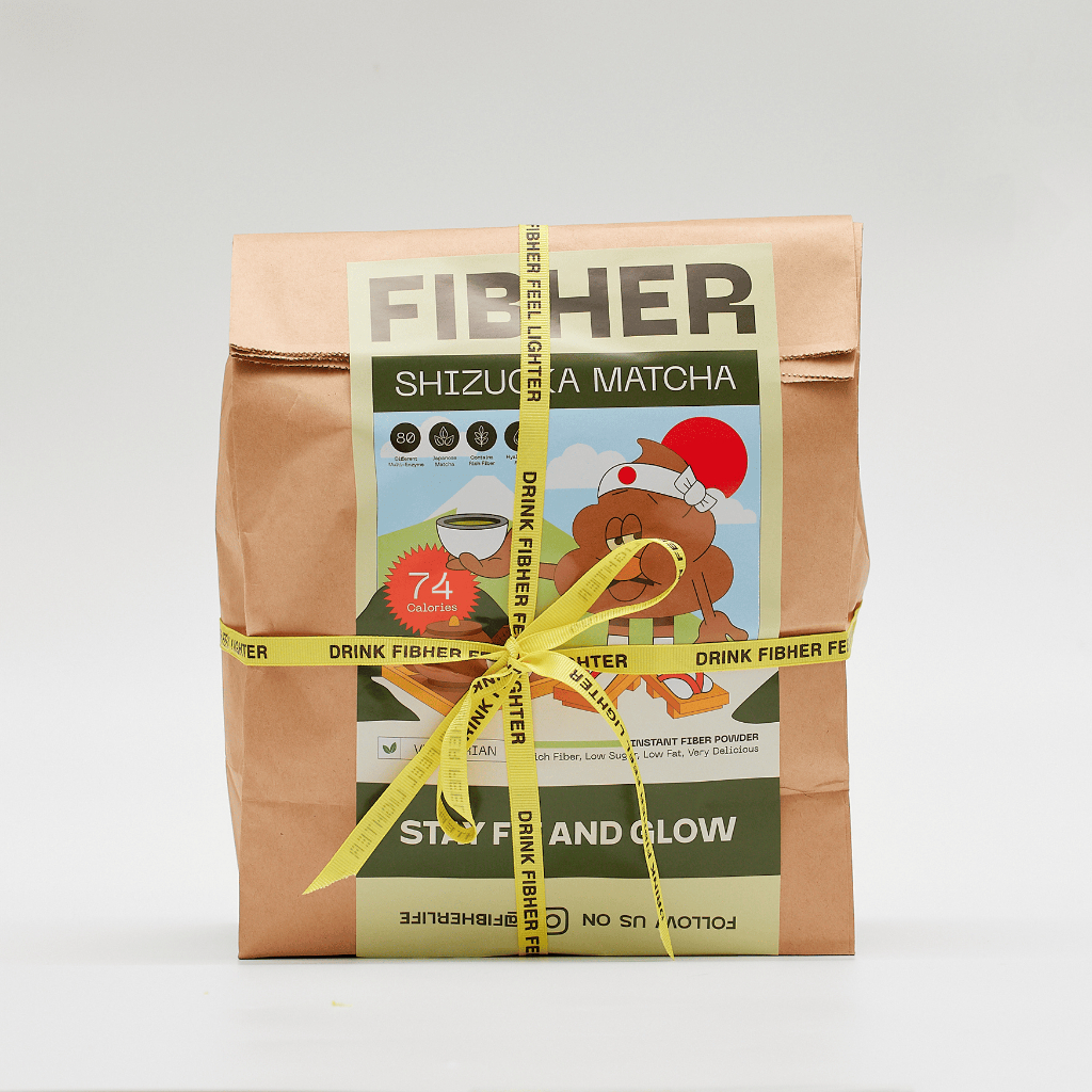 FIBHER靜岡抹茶纖維飲【環保包裝30入】蔬果酵素 腸道環保 膳食纖維