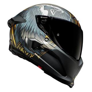 臺中皇欣!!正 RUROC 出品輕量化玻璃纖維全罩安全帽 ATLAS 4.0 STREET EAGLE 老鷹!!送頭套