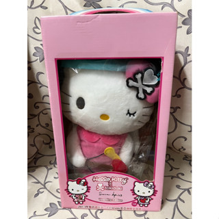 ＊謝啦二手書＊Hello Kitty x tokidoki 30cm 絨毛玩偶 娃娃 愛神kitty 全新 但外盒舊舊的