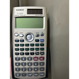 二手財務型計算機Casio fc-200V