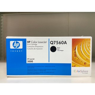 HP Q7560A 原廠碳粉匣 黑色