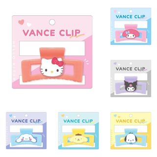 ♥小玫瑰日本精品♥ Hello Kitty 美樂蒂 酷洛米 大耳狗 布丁狗 帕恰狗 造型鯊魚夾 髮夾 髮飾 大臉造型~3
