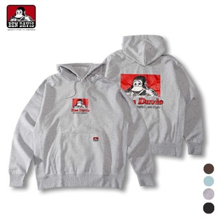 BEN DAVIS ICON LOGO HOODIE 經典猿人 百搭款式 內刷毛 長袖 帽T 4色
