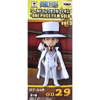 日版金證 WCF FILM GOLD VOL.5 劇場版 電影版 羅布 路基 CP9 鴿子男 GD29 海賊王 公仔