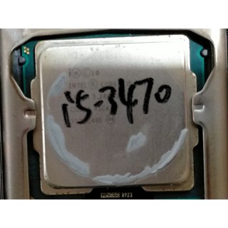 C.1155CPU-Intel Core i5-3470 處理器 6M 快取記憶 最高 3.60 GHz直購價240