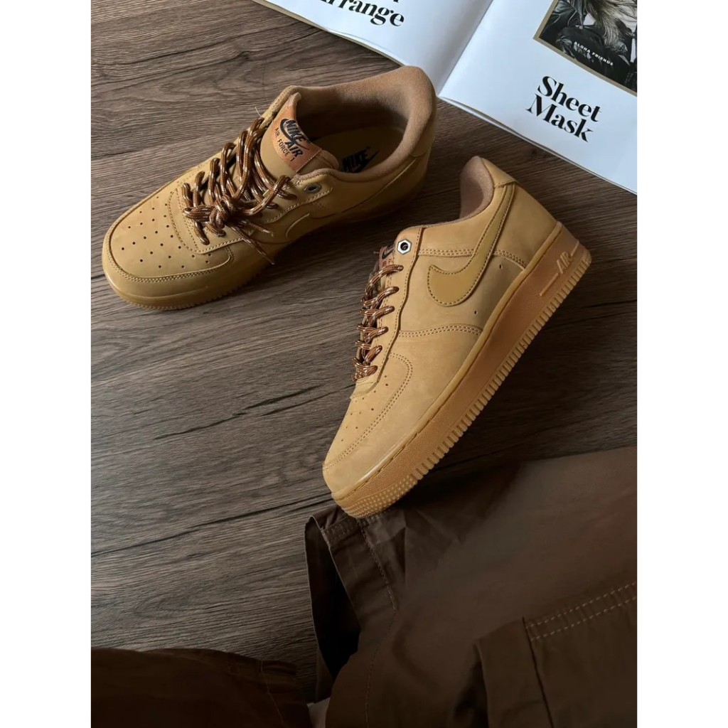 罐頭選貨🥫Nike Air Force 1 07 小麥 焦糖  男女鞋 FZ7372-200 CJ9179-200