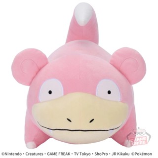 日本 萬代 精靈寶可夢 呆呆獸 絨毛娃娃 Pokémon 神奇寶貝 寶可夢 玩偶 可愛 娃娃 景品 正版 日版