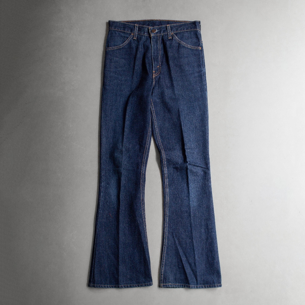 《白木11》 VINTAGE LEVIS 646 BELL DENIM 美國製 深藍 靴型 牛仔 丹寧 長褲